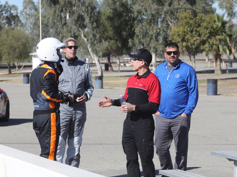 Larry Mason at FastLane Racing School