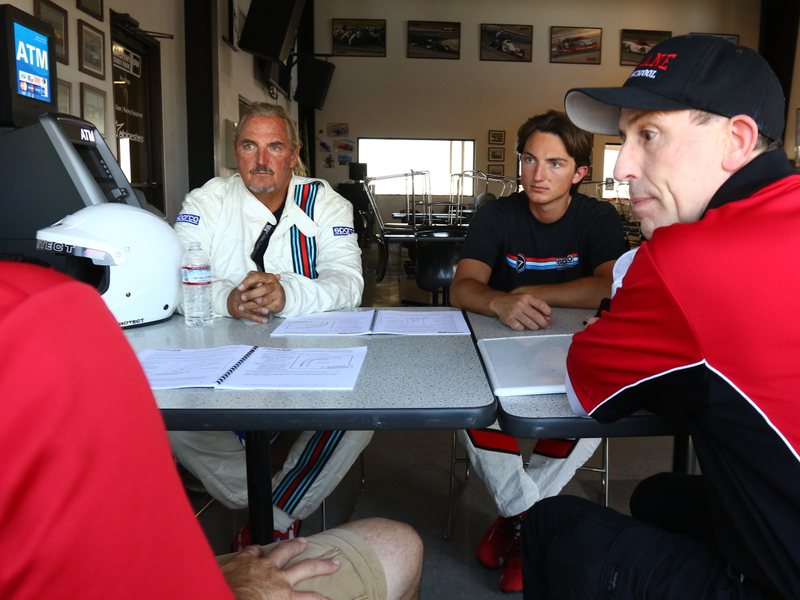 Larry Mason at FastLane Racing School