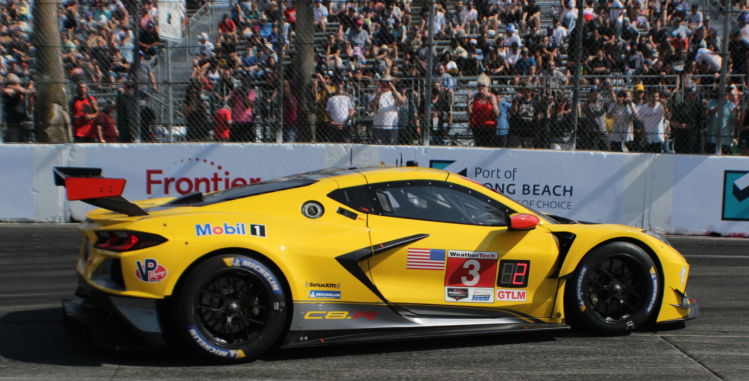 The beautiful lines of the mid-engine C8.R and the sensational sound of the flat-plane crank, small block V8, keeps the fans glued to the fence to witness this all-American muscle. 2021 will be the swan song for the GTLM class in IMSA. Next year Corvette Racing will switch to the GTD category.