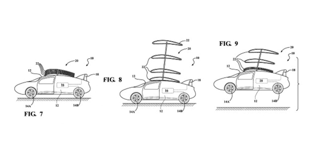 toyota stackable wing patent 3 figures Custom
